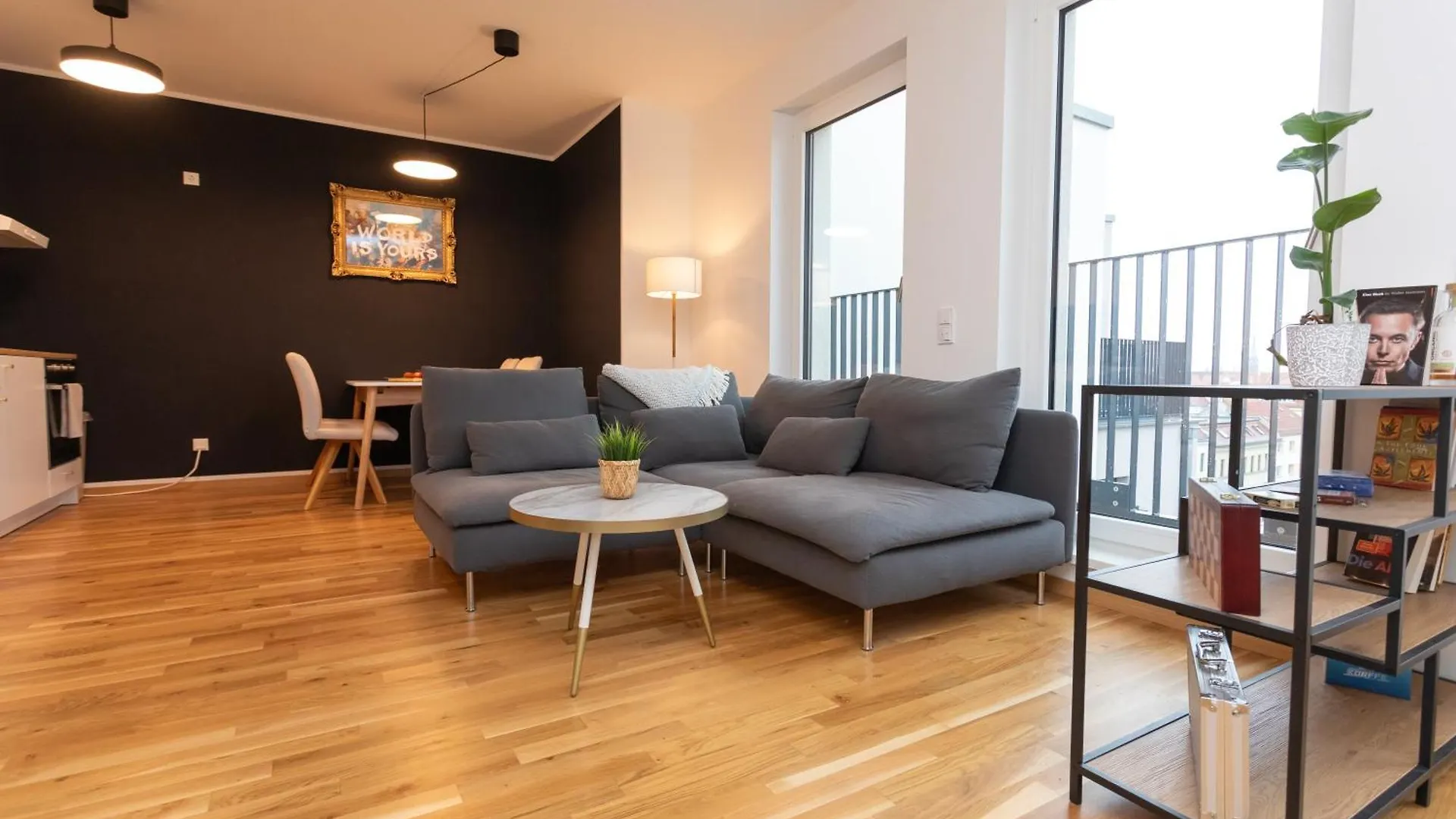 Apartmán Full House - Penthouse Mit Dachterrasse K85 Lipsko